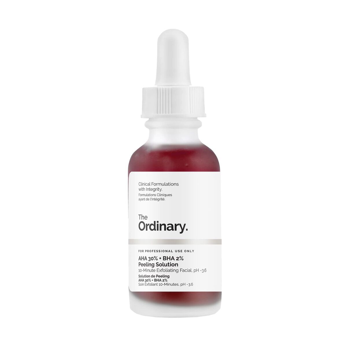 Facial Exfoliator The Ordinary AHA 30% + BHA 2% 30 ml