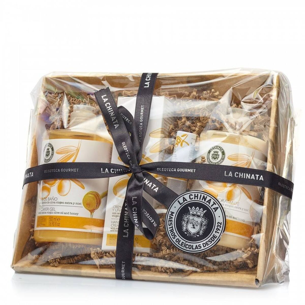 Cosmetic Set La Chinata Honey Cosmetic Basket 4 Pieces-0