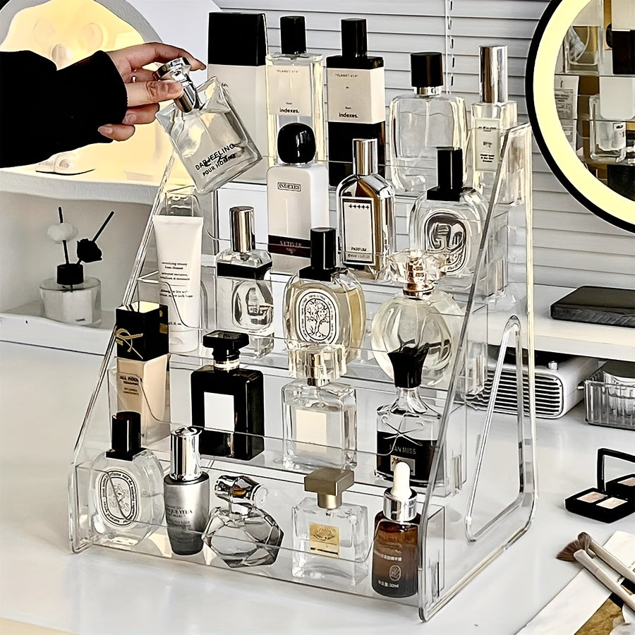 Multi-Tier Perfume & Makeup Acrylic Organizer