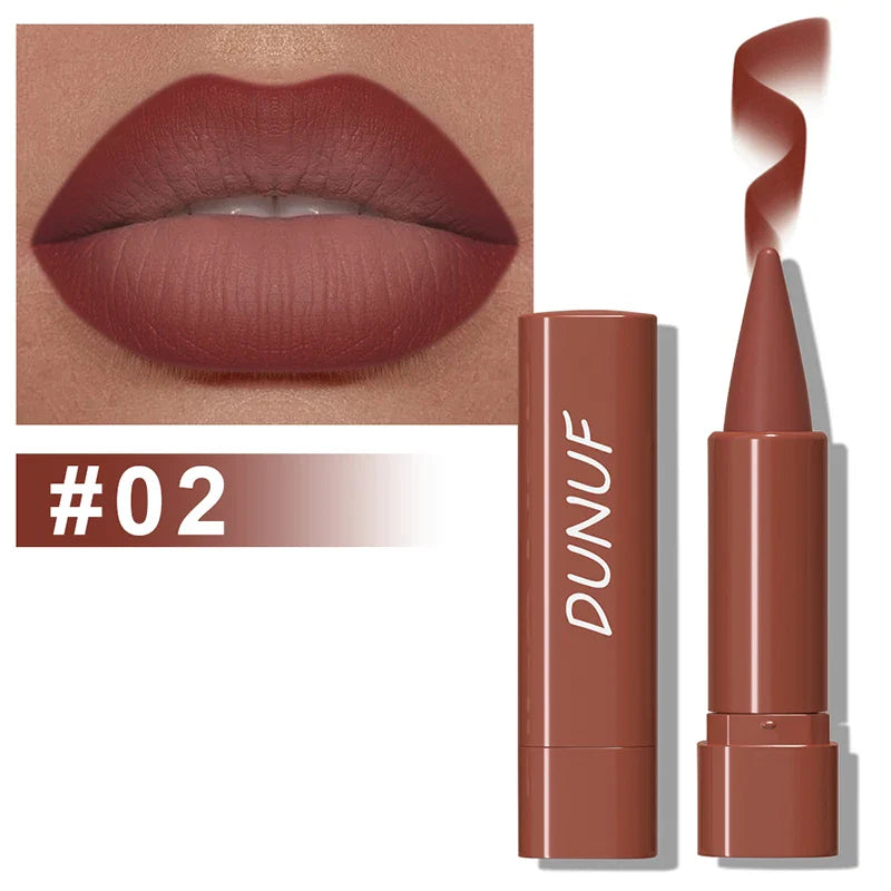 Tapered Gradient Lip Liner Waterproof Velvet Lip Makeup-8